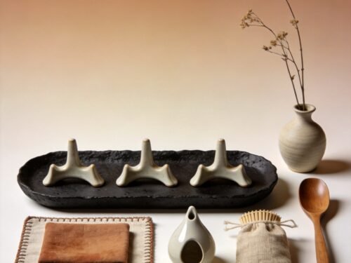 Deluxe Tea Tasting Set with Glazed Stoneware Collection