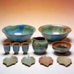 Tea Ceremony Accessory Set with Stone Tea Tray and Tools