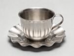 Industrial Stainless Steel Wave Edge Tea Saucer