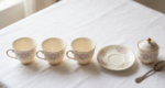 Fine Bone China Floral 5-Piece Tea Gift Set