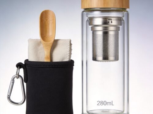 Solo Travel Tea Set with One-Cup Brewing System