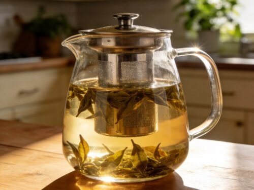 Borosilicate Glass Teapot with Infuser