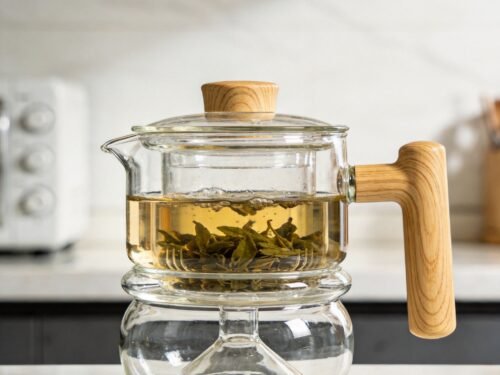 Double Wall Glass Teapot