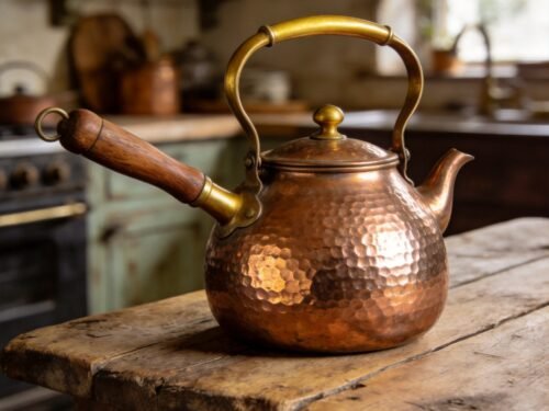 Copper Vintage Tea Kettle